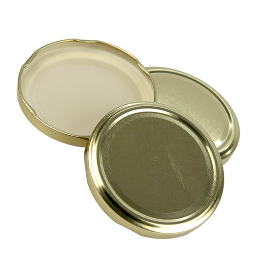 WECK - Deckel, gold, für Sturzgläser, 82mm, 230/440 ml, 1 St
