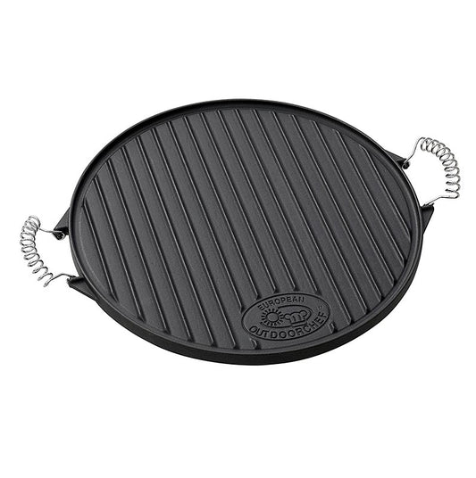 Accessori Outdoorchef - Piastra in ghisa "Plancha", 2 manici, ø 39 cm, 1 pz.
