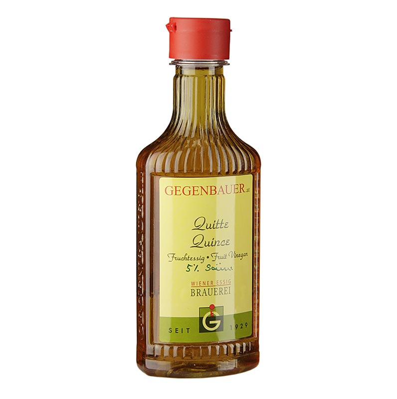 Gegenbauer - Aceto di frutta alla mela cotogna, acidità 5%, 250 ml