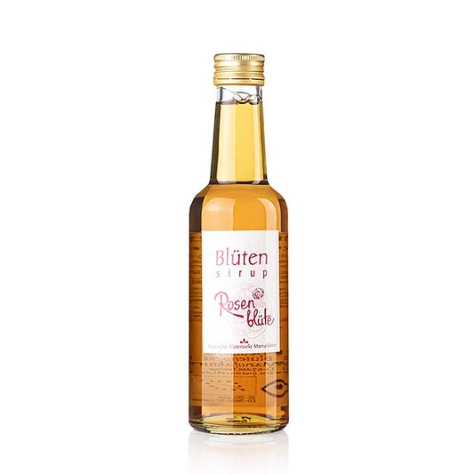 Deutsche Blütensekt Manufaktur - Sirop de fleurs de rose, 1:10, BIO, 250 ml