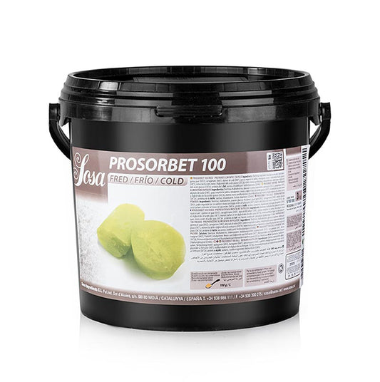 Sosa - Pro Sorbet 100 freddo, stabilizzante per sorbetti, 3 kg