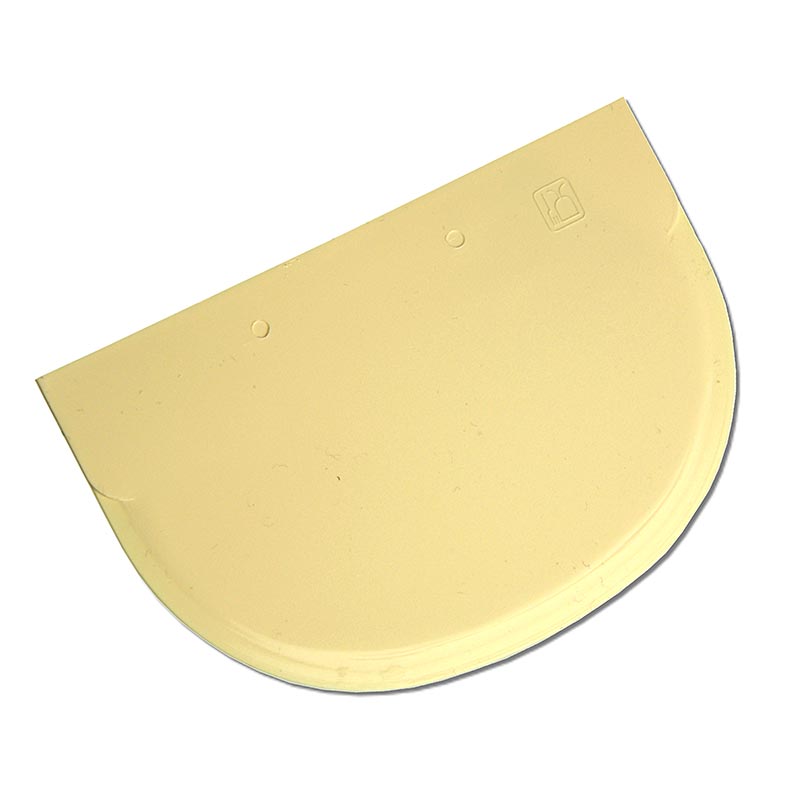 Raschietto per pasta, completamente in silicone, molto flessibile, 11,6x7,8 cm, 1 pz.