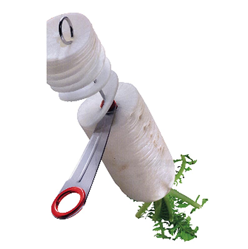 Tagliaverdure a spirale, manuale, triangolo, 1 pz.