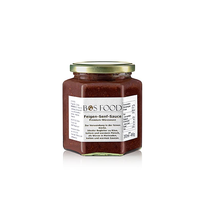 BOS FOODSenape, ricetta originale con fichi rossi, 370 ml