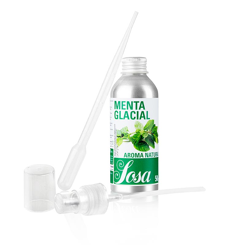 Sosa - Aroma naturale alla menta dei ghiacciai, liquido, 50 g