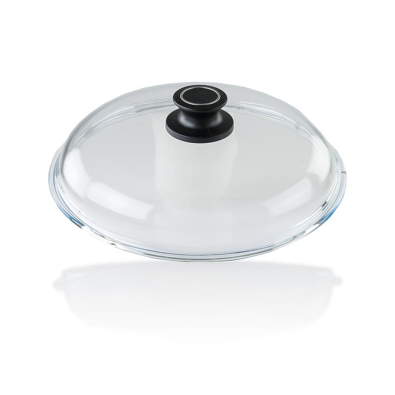 AMT Gastroguss, couvercle en verre pour cocotte, casserole, poêle et wok, ø 28 cm, Bocal, 1 pièce