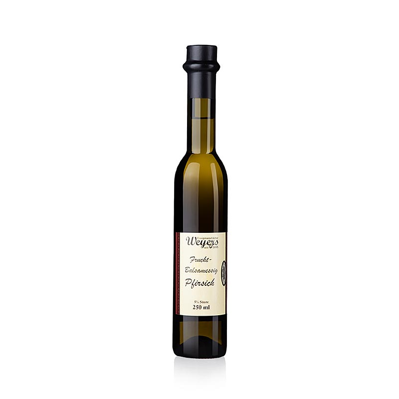 Aceto balsamico di pesche Weyers, acidità 5%, 250 ml