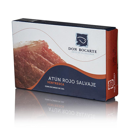 Ventresca - Ventrèche de thon Bluefin, Don Bocarte, Espagne, 215 g