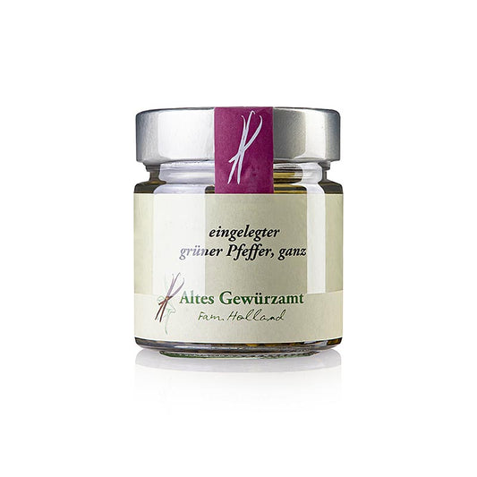 Poivre vert, au vinaigre de vin rouge et de noix de coco, d'Inde, Altes Gewürzamt, 200 g