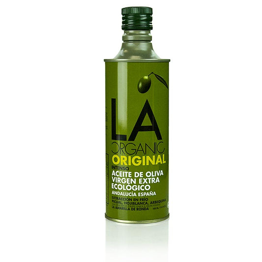 Olio d'oliva , La Ronda Intenso Eco (confezione di Philippe Starck), biologico, 500 ml