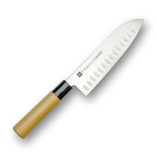 Haiku Original H-16 Santoku con lama alveolata, 17 cm, 1 pz.