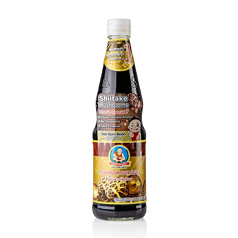 Sojasauce - Shoyu, Healthy Boy, dunkel, mit Pilzen, 700 ml