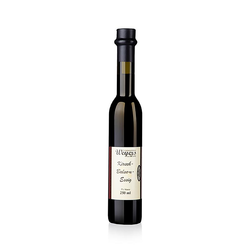 Aceto balsamico di ciliegie Weyers, acidità 5%, 250 ml