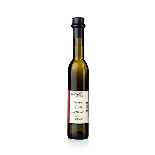 Vinaigre à la vanille Weyers, 6% d'acidité, 250 ml