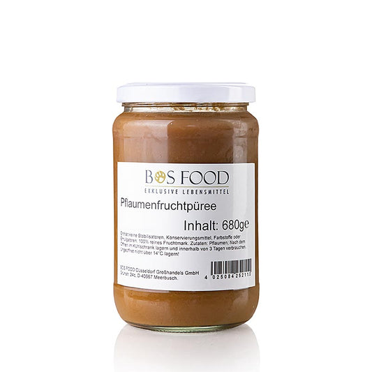 Purea/purea di prugne, filtrata finemente, 680 g