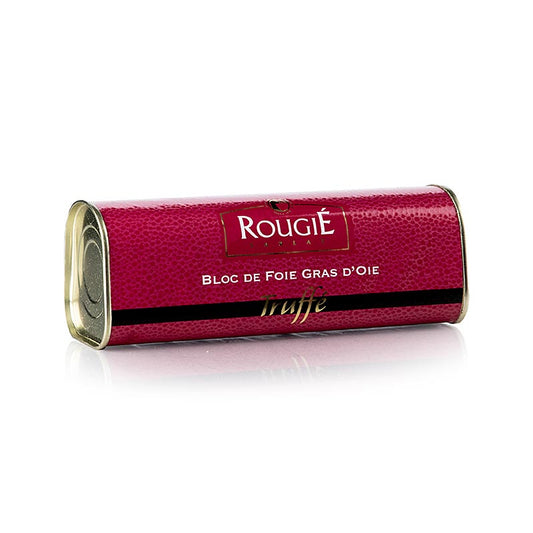 Rougié - Bloc de foie gras d'oie, 3 % de truffe, Foie gras, Trapez, Rougié, 310 g