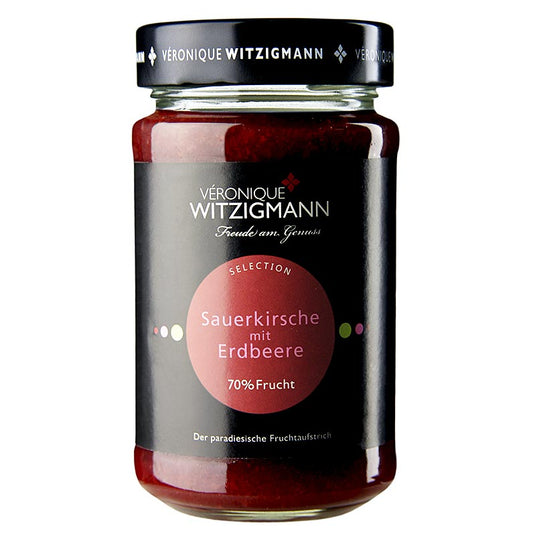 Veronique Witzigmann - Sauerkirsche mit Erdbeere - Fruchtaufstrich, 225 g
