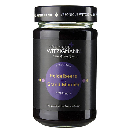 Véronique Witzigmann - Confiture de myrtilles au Grand Marnier, 225 g