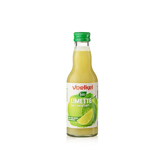 Voelkel - Limettensaft, 100 % Direktsaft, ungezuckert, BIO, 200 ml