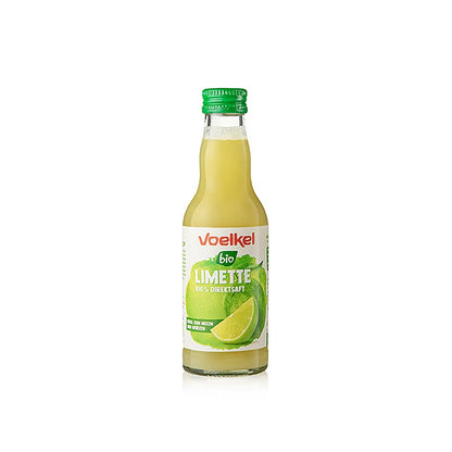 Voelkel - Limettensaft, 100 % Direktsaft, ungezuckert, BIO, 200 ml