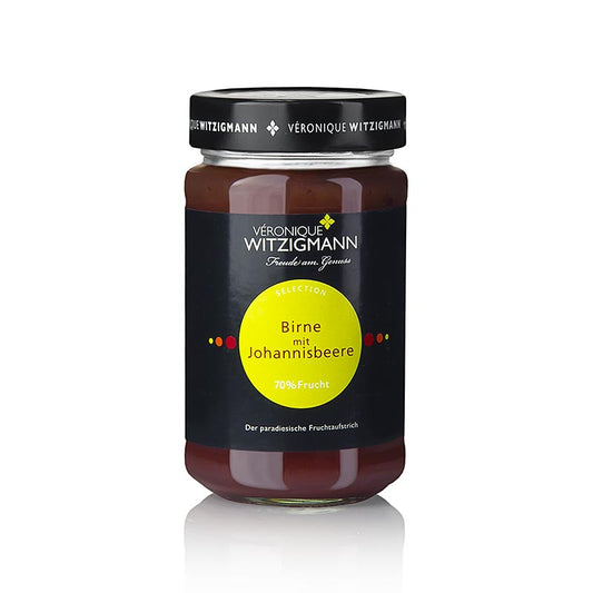 Poire à la groseille - Pâte à tartiner aux fruits, 225 g