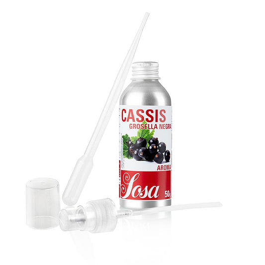 Sosa - Arôme de cassis, liquide, 50 g