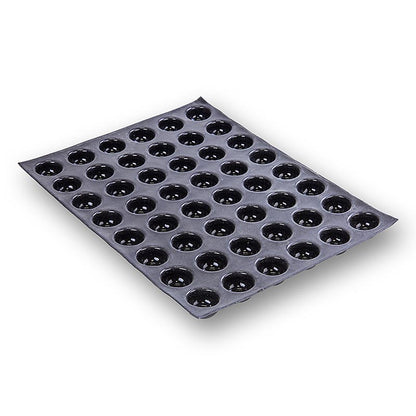 Flexipan Matte 40x30cm, 48 Halbkugeln, ø 36mm, No.2416 (Pomponnetten), 1 St | Non Food / Hardware / Grillzubehör | thungourmet