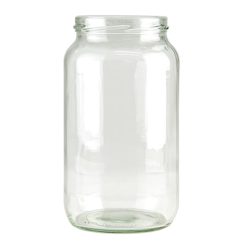 WECK - Vaso, rotondo, 1062 ml, bocca ø 82 mm, senza coperchio, 1 pz