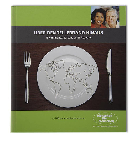 Menschen für Menschen - Libro di ricette "Oltre i confini del piatto", A. e K. Böhm, 1 copia