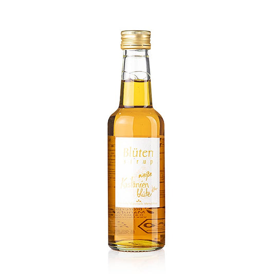 Deutsche Blütensekt Manufaktur - Sirop de fleurs de châtaignier blanc, 1:10, BIO, 250 ml
