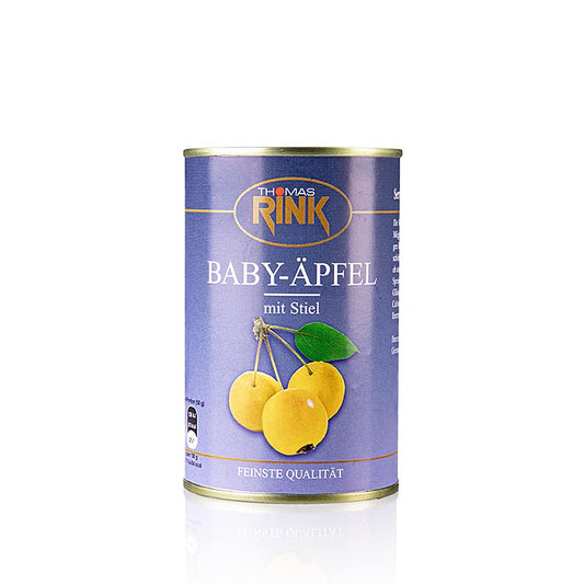 Thomas Rink - Baby-Äpfel, leicht gezuckert, mit Stiel, 425 g