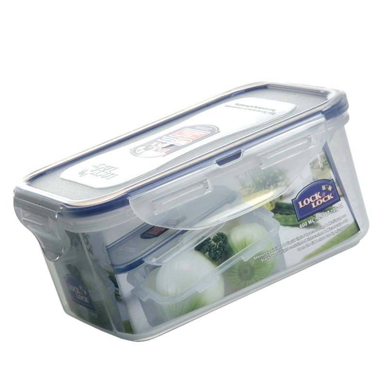 Contenitore per alimenti Lock & Lock, 600 ml, rettangolare 151x108x69 mm, 1 pz.