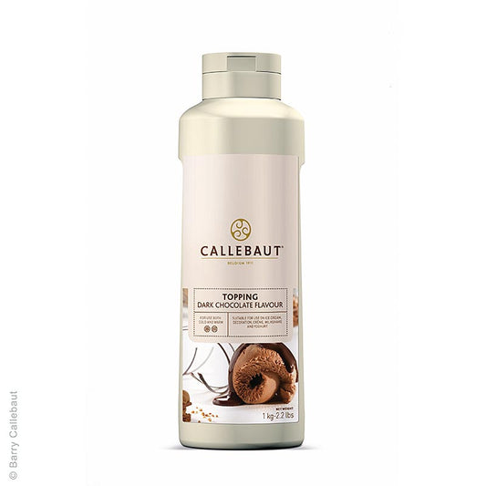 Salsa al cioccolato, guarnizione, utilizzabile sia calda che fredda, Callebaut, 1 kg