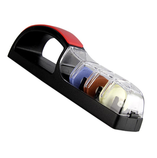 Mino Sharp Aiguiseur universel de couteaux/pierre céramique Plus 3, rouge-noir, 550/BR, 1 pce