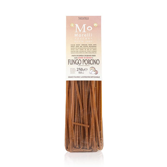 Morelli 1860 Tagliatelle ai porcini, con funghi porcini e germe di grano, 250 g