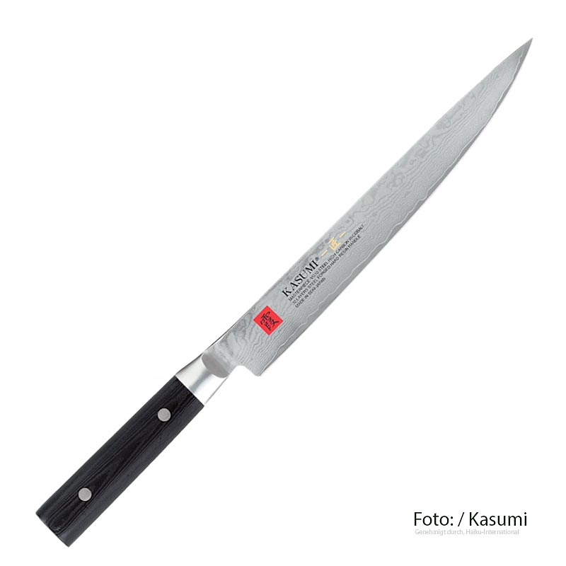 Kasumi MP-09 Masterpiece Damast Fleischmesser, 24cm, 1 St