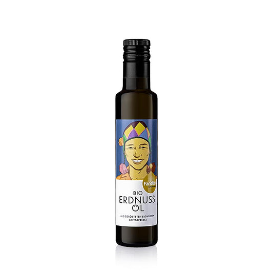 Olio di arachidi, spremuto a freddo, Fandler, BIO, 250 ml