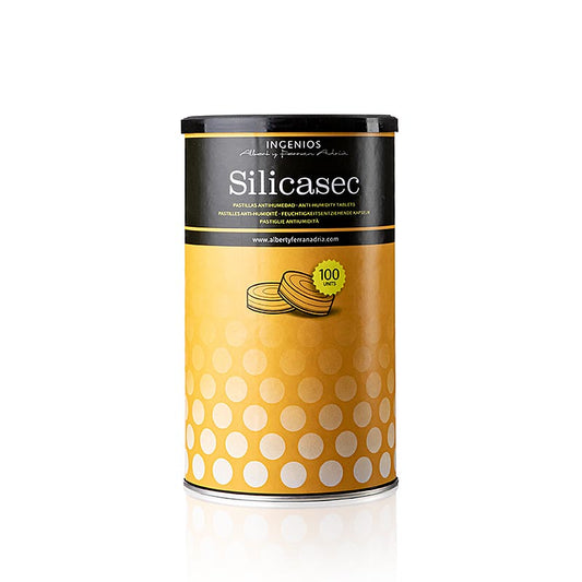 Pastilles sèches Silicasec à usage unique, absorbant l'humidité, pour aliments, 100 pc
