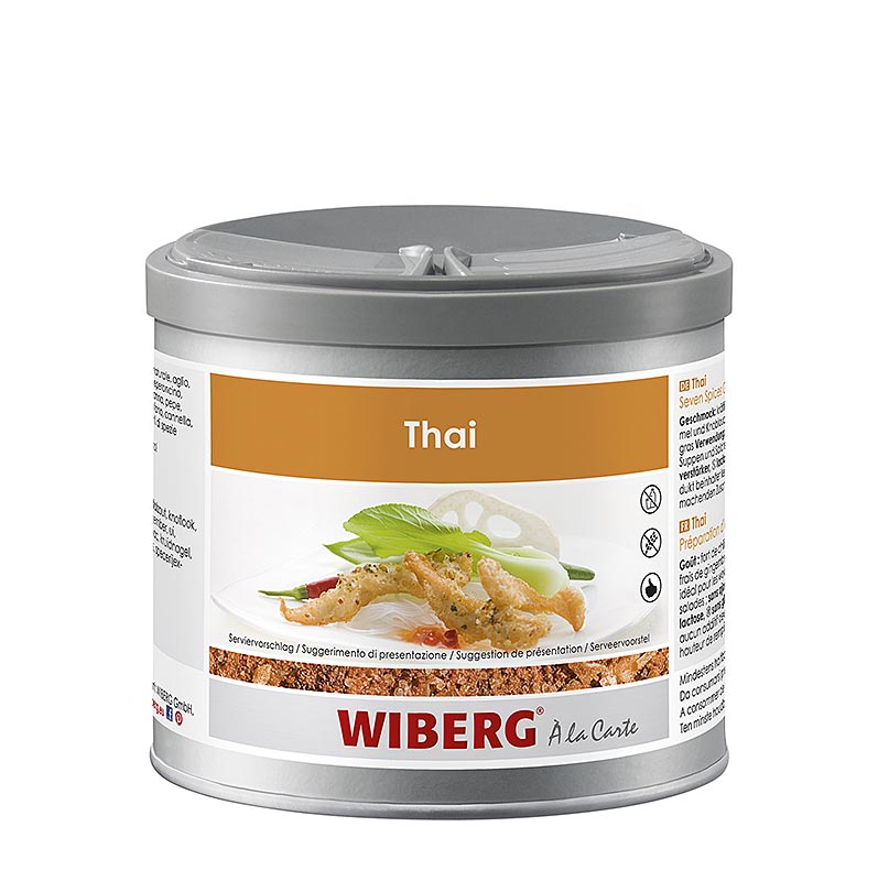 Wiberg Thai Style - Seven Spices, miscela di spezie, per piatti preparati in padella e nel wok, 300 g