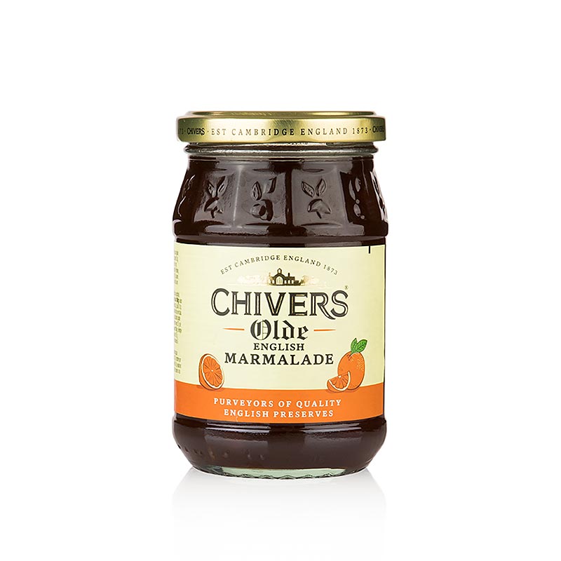 Chivers - Marmellata di arance - con scorza d'arancia tritata grossolanamente, scura e aspra, 340 g