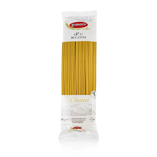 Granoro Bucatini, lange dünne Maccaroni, No.11, 12 kg, 24 x 500g