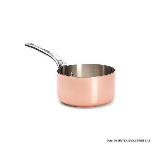 deBUYER "Prima Matera" Casseruola a induzione, rame-acciaio inossidabile, ø 16 cm (6206.16)