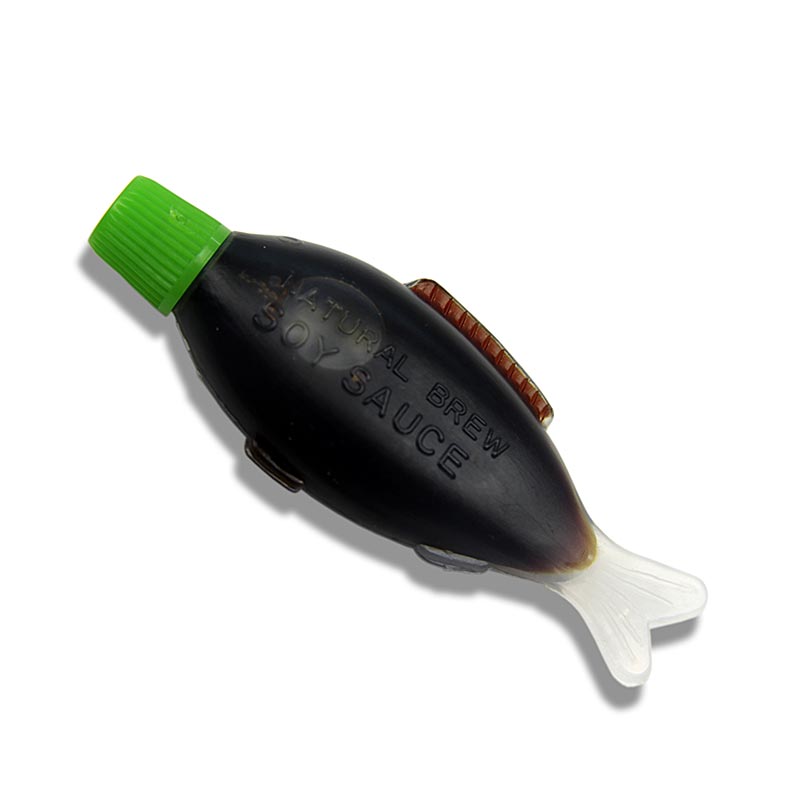 Sojasauce - Shoyu, in Portionsfläschchen/Fischform, Japan, 1,2 l, 300 x 4ml