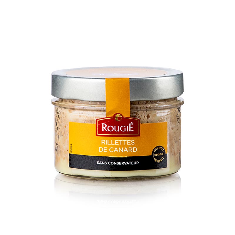 Rillette de canard - Pâté de viande de canard, Rougié, 180 g