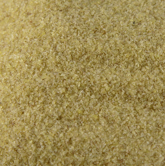 Bulgur, colore chiaro - semole di grano decorticate e cotte al vapore, fini, 2,5 kg