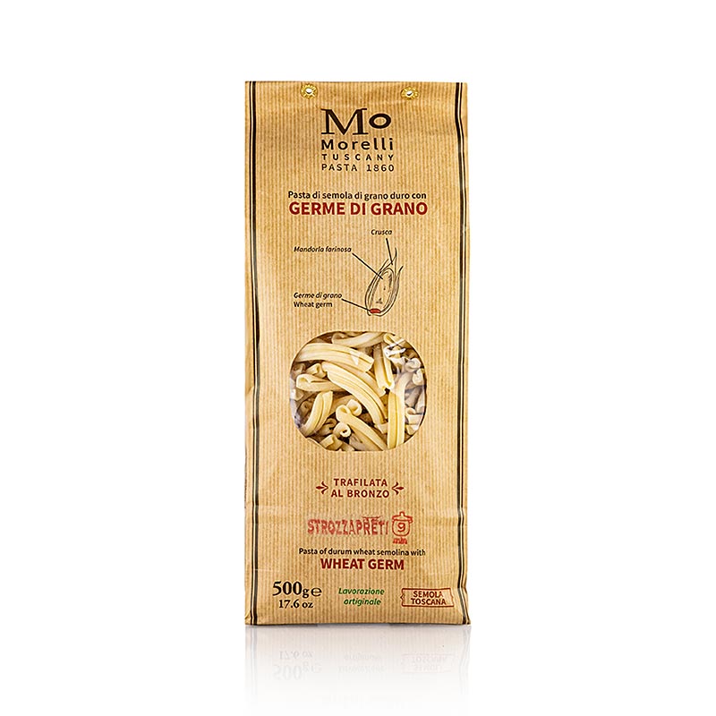 Morelli 1860 Strozzapreti, Priesterwürger, mit Weizenkeimen, 500 g