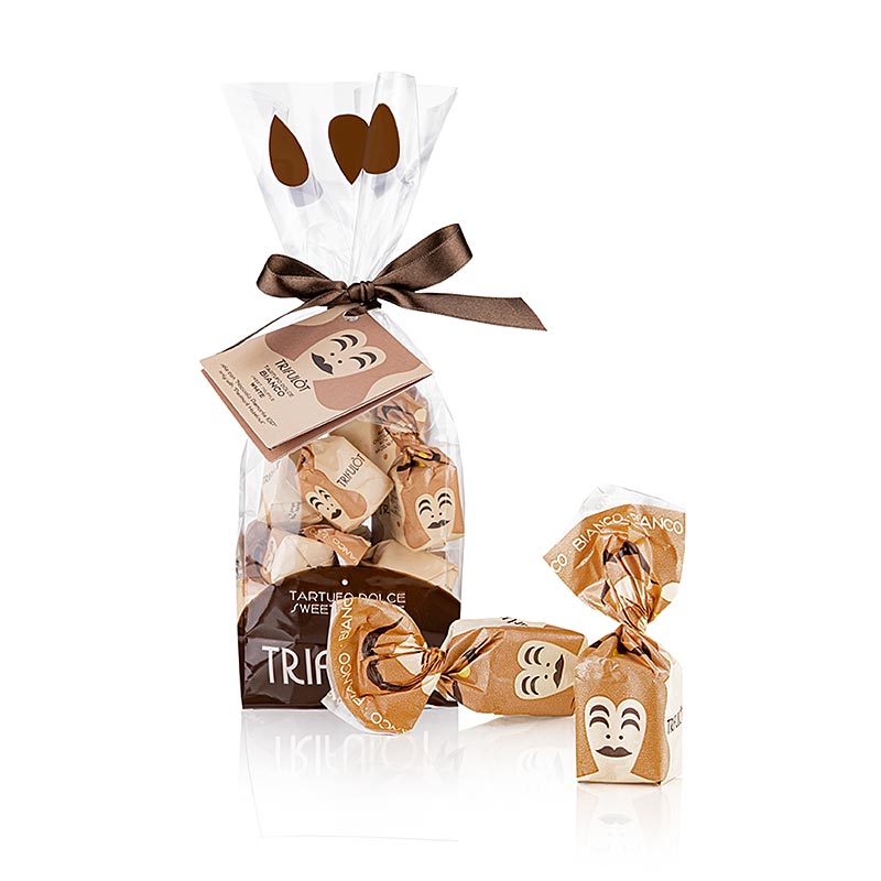 Tartuflanghe Trüffelpralinen "trifulòt", weiße Schokolade, ca. 14 g (weiß) 200 g