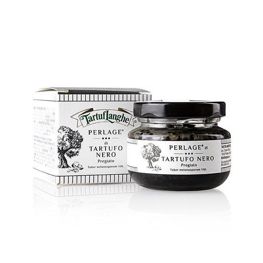 TARTUFLANGHE Trüffel Kaviar - "Perlage di Tartufo", aus Wintertrüffelsaft, 50 g