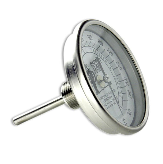 Accessori - Termometro, con filettatura a vite, acciaio inox, per tutti i modelli di affumicatore, 1 pz.