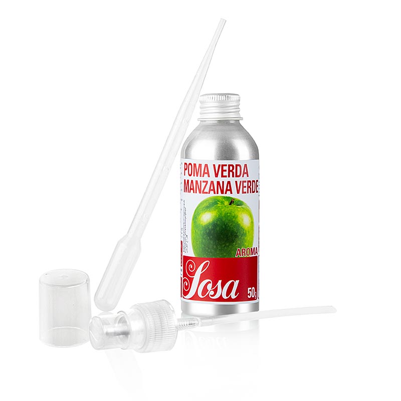 Sosa - Aroma di mela verde, liquido, 50 g